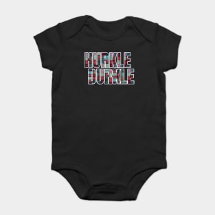 Hurkle Durkle in variety of Tartan plaids, Scots slang Baby Bodysuit